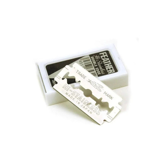 Feather High Stainless Double Razor Blades, 5 Pieces | B.20030818 (ER-EI-CS-)