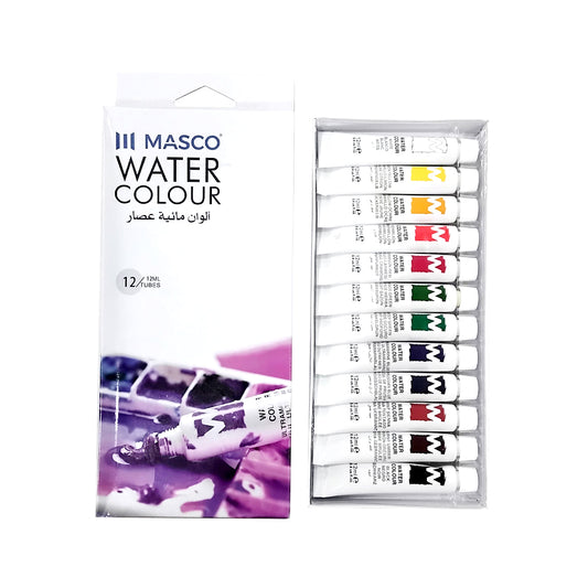 Masco Water Colour 12 Tubes | B.6285765001583 (HS-HN-HH)