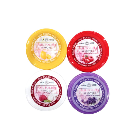Diala Rose Nail Polish Remover 20g X 4PCS | B.6955050933607 (EE/EA/EM-TX)