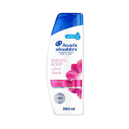 Head & Shoulder Anti Dandruff Shampoo Smooth & Silky 390ml | B.20040310 (ONH-OES-OEH)