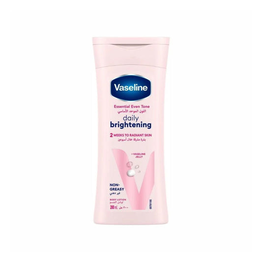 Vaseline Body Lotion Essential UV Lightening With Vitamin B3 For Fair Even Toned Skin, 400ML | B.6281006506572 (OOH-OOM-ONE)