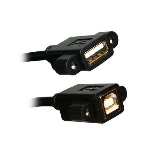 USB2.0 A female to B Female Cable (VD/VP/OI)