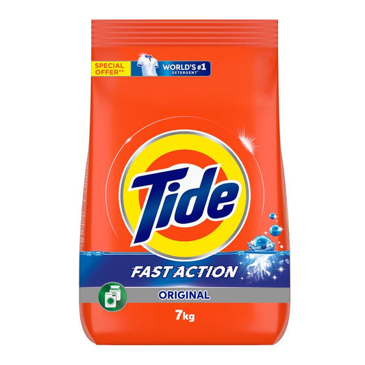 Tide - Fast Action Laundry Detergent Powder - 7 Kg | B.99930295 (OAN-OAR-ORN-TX)