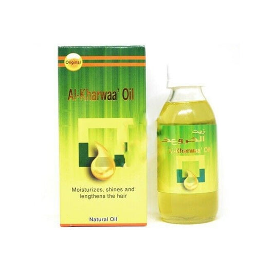 Al Kharwaa Oil 125ml | 100% Natural Hair Beauty Product | by Baqais | B.6287028481187 (RH/RM/ME-TX)