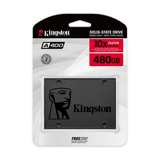 Kingston A400 SATA SSD 480 GB (LFU/LHU/OTT)