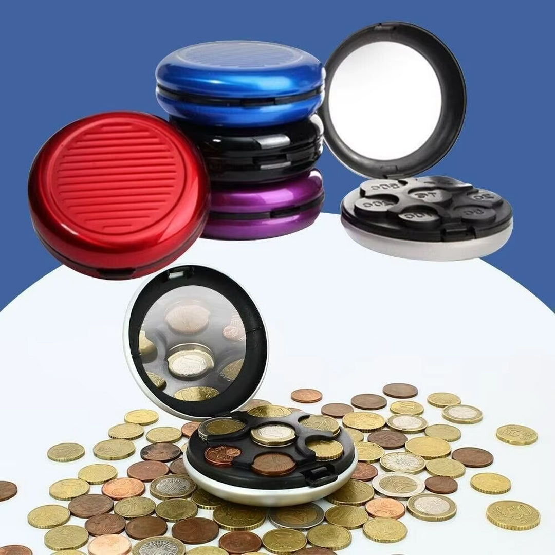 Aluminium Coin Holder Wallet Small | B.20047443 (AI/RH/MO)