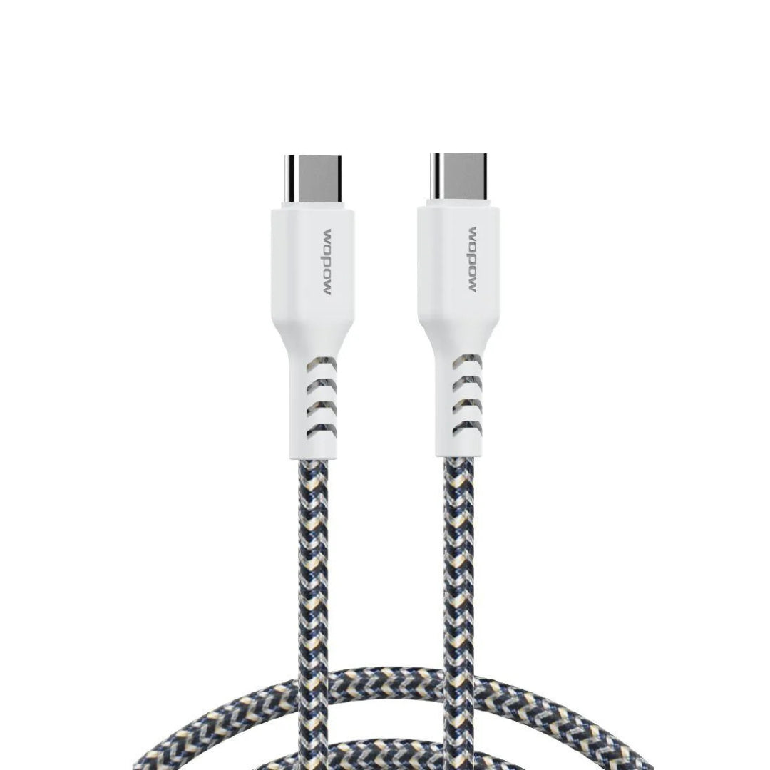 Wopow Data Cable USB type-c to Type-C  65W  (LD/LT/XT)