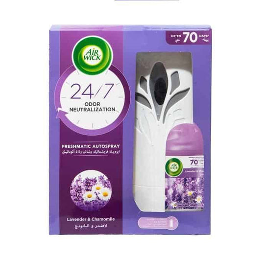 Airwick Freshmatic Auto Spray - Lavender & Chamomile 250ml | B.6295120034576 (EM/EI/CO)