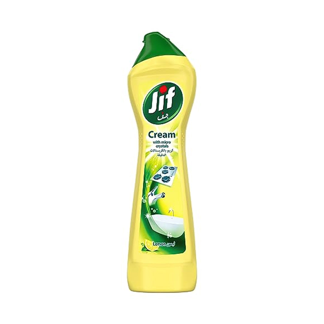 Jif Cream Cleaner, Lemon, stain remover with micro crystal technology 720ml | B.99935252 (OHH-OAS-OAH)