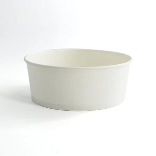 White Paper Bowl 24 oz 50PCS | B.99934606 (EEC/EEI/ECH-TX)