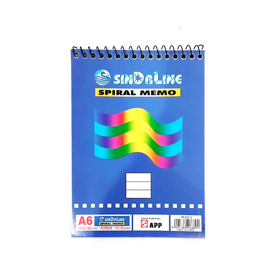 Not Pad A6 105x148mm 60gsm 50 sheets | B.8991389068892 (SM-OS-ON-TX 4093-2)