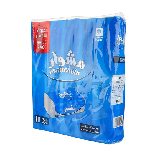 Mouchoir Tissue 160 Sheets X2ply X 10 Packs | B.99943837 (OSO/OSN/OSE)