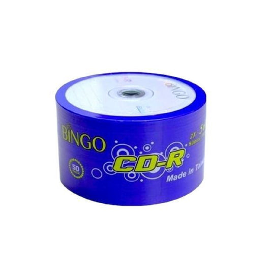 Bingo CD-R 2x-56X | 80min/700MB |50PCS (EN/EC/CC)