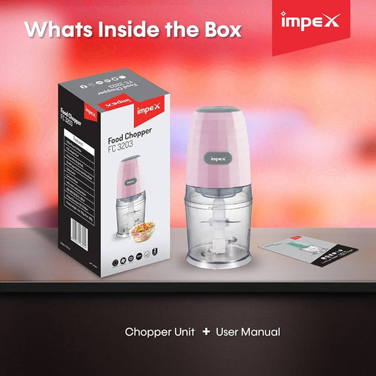 Impex Food Chopper FC 3203 | B.8906062163054 (HC-HA-HM ( AN-TX ))