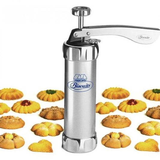 Italian Silver Biscuit Machine | B.6983736768861 (NSS-NOS-NNS (OFFER OA-TX))