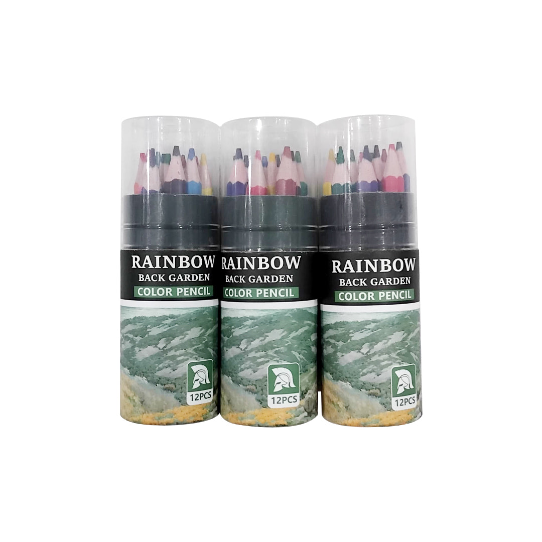 Rainbow Back Garden Color Pencil 12x3 Box | B.6940087034922 (SA-SR-SM-TX)