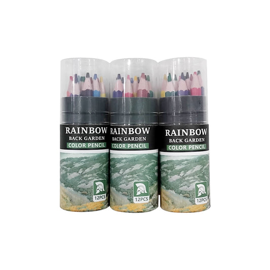 Rainbow Back Garden Color Pencil 12x3 Box | B.6940087034922 (SA-SR-SM-TX)