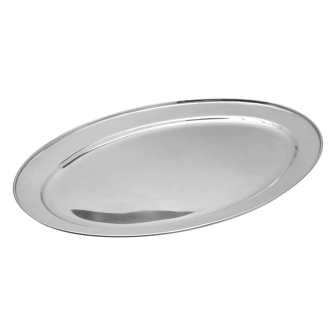 Steel Oval Serving Tray 40cm | B.20049568 (RA-RI-MN)