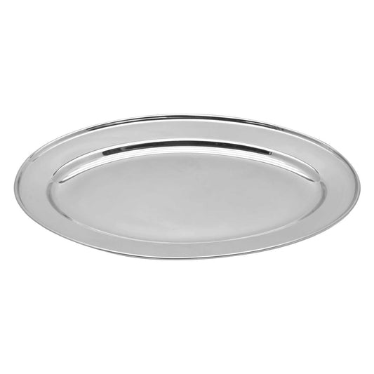 Stainless Steel Oval Serving Tray 35cm | B.20044470 (HM-AS-AN)