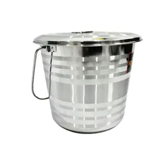 Stainless Steel Leak Proof Water Bucket With Lid 8 L | B.99905729 (NO-NN-NE)