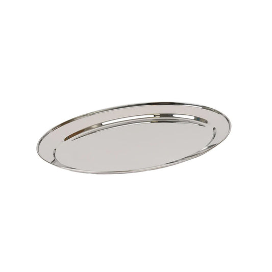 Stainless Steel Oval Serving Tray 30cm | B.20049564 (CS-CN-CH)