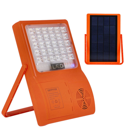 Krypton Rechargeable Solar Lantern With Bluetooth | B.6294015633542 (MM-TX)