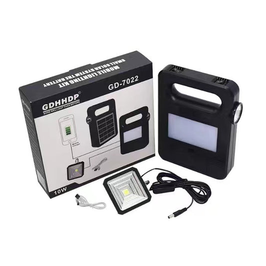 GDHHDP Mobile Lighting Kit Small Solar System the Battery GD-7022 | B.6972820977029 (ER-TX)