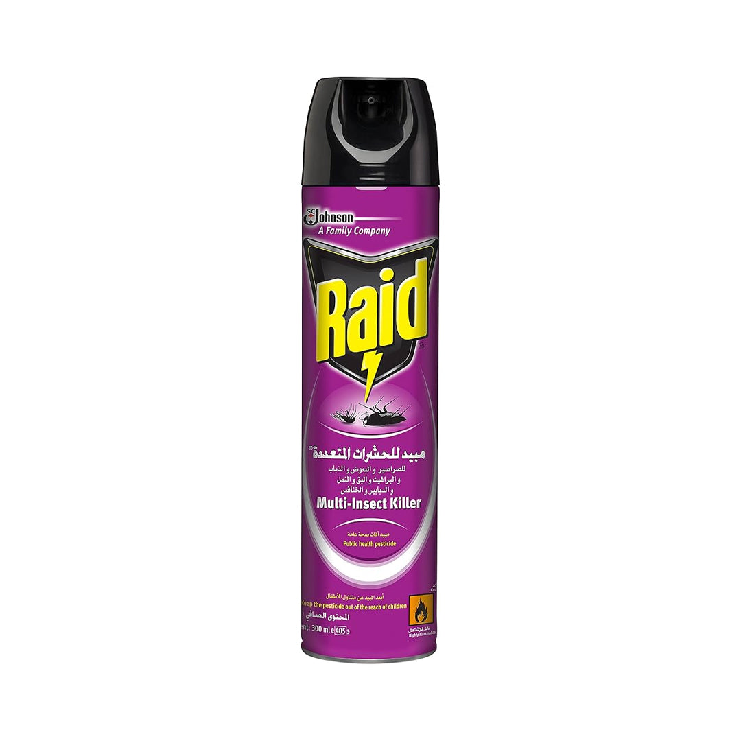 Raid Insect Killer Spray for Home 300ml | B.20029398 (ONS/ONN/ONC-TX)