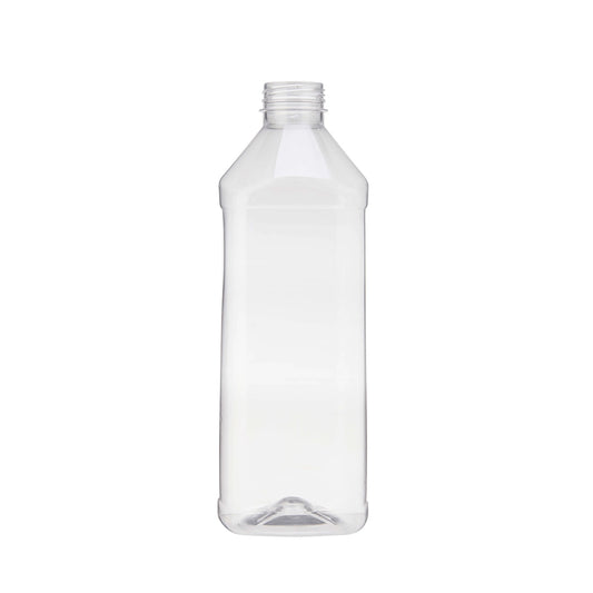 Plastic Square Bottle with Cap 330ml x 24PCS | B.20045318 ((OE-OC-OH-TX /24PCS)(OSN-TX/16DZ)(RH-TX/12DZ))