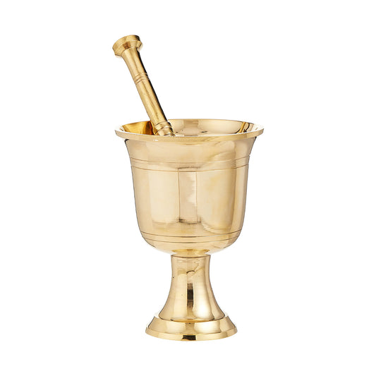 Brass Mortar and Pestle Set | B.20044355 (HS-HN-HC)