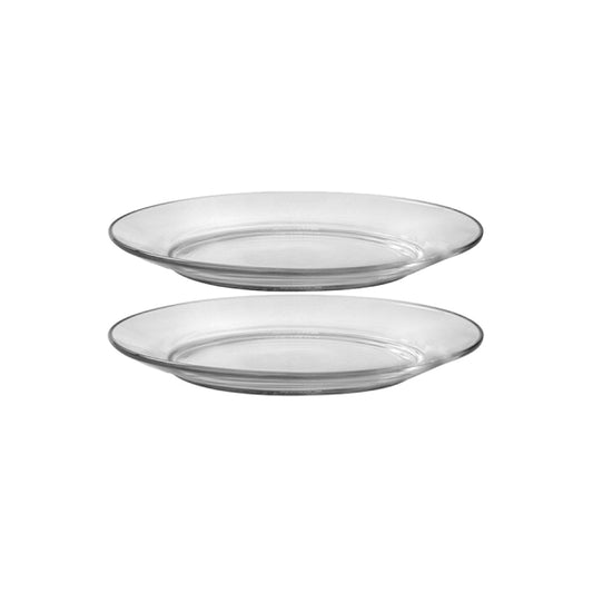 Clear Glass Dessert Plate 23Cm | B.6951097121946 (OOH-ONS-ONH)