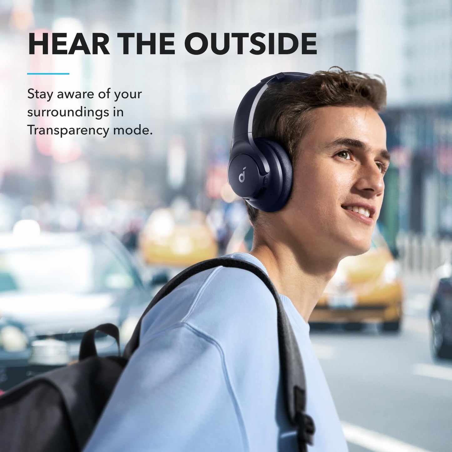 soundcore by Anker Q20i Hybrid Active Noise Cancelling Foldable Headphones