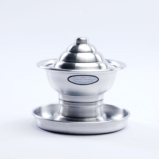 Basurrah Stainless Steel Dates Bowl 14cm | B.99943356 (OMS-OMH-OIS)