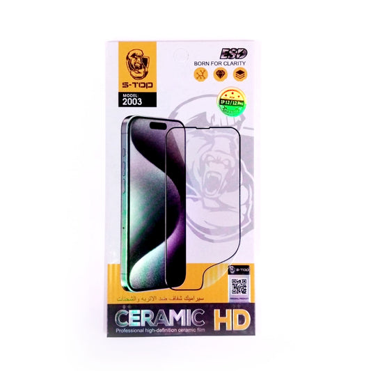 S-TOP HD-Ceramics Film Screen Protector | 2003 | IPhone 12 (SB/SG/ON)