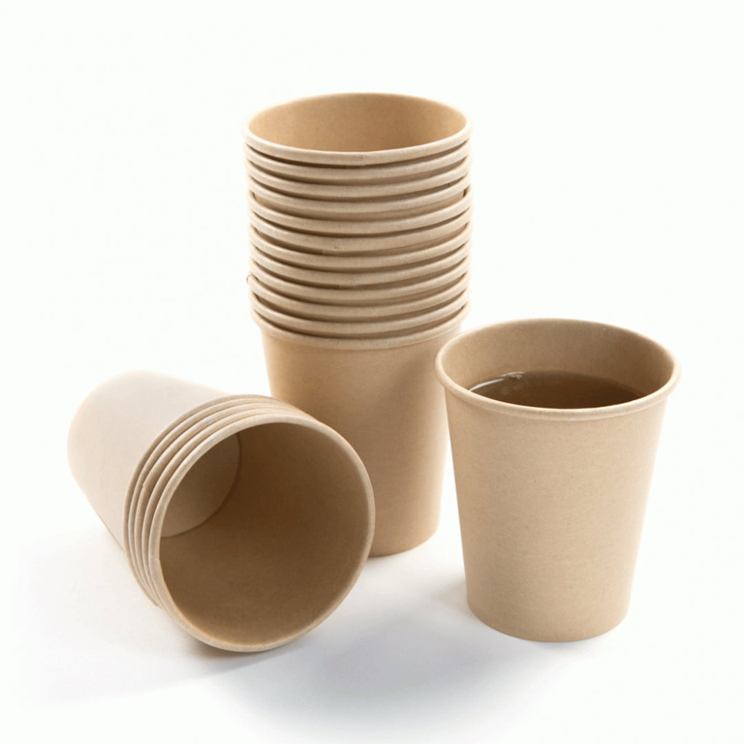 Brown Paper cup 9 OZ 50 Cups | B.99936938 (ONI/OEE/OEA-TX)