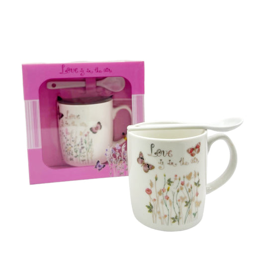 Ceramic Cup with Spoon | B.20041769 (RN-RH-MS)