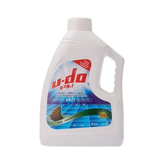 U-Do Clean Disinfect-Deodorize 3Ltr | B.6281015006902 (HC-HM-AN)