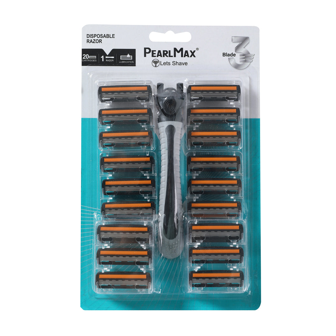 Pearlmax Razor 20 Cartridges | B.6959097210134 (SM/SI/OS-TX)