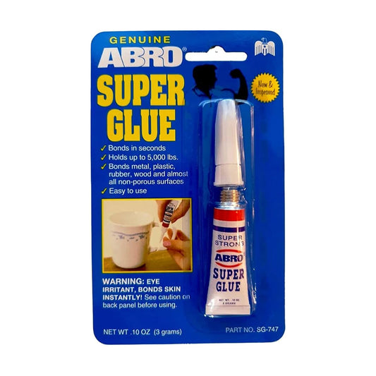 ABRO SUPER GLUE 10 OZ (3grams) | B.99832483 (SR/SM/OS-TX)