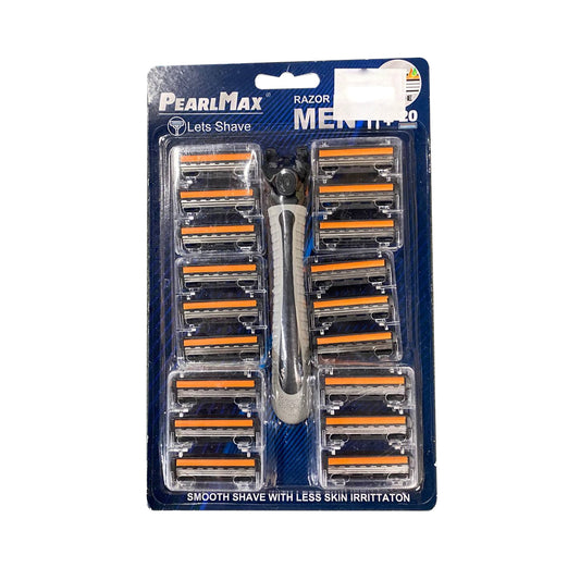 Pearl Max Disposable Razor 3blade 20pcs | B.6970210062164 (ON/OE/OC-TX)