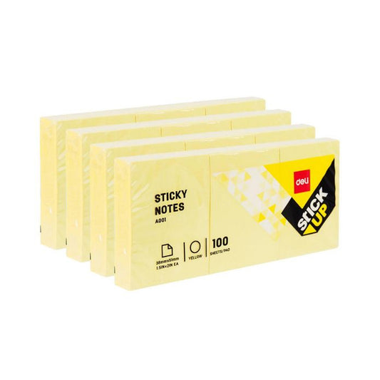 Sticky Notes 100 Sheet Pad 38mmX51mm | B.99938000 (SA-SR-SM)