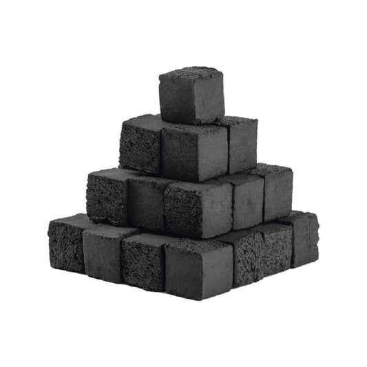 Coconut Charcoal Briquettes 36 Cubes 500g | B.99925345 (OSM/OOS/OOE-TX)