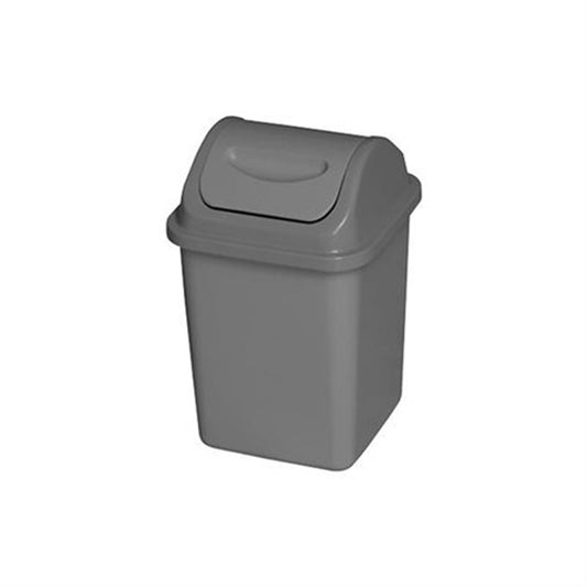 Plastic Flip Top Swinging Trash Waste Bin 45x25cm | B.99871079 (MS-MH-IS)