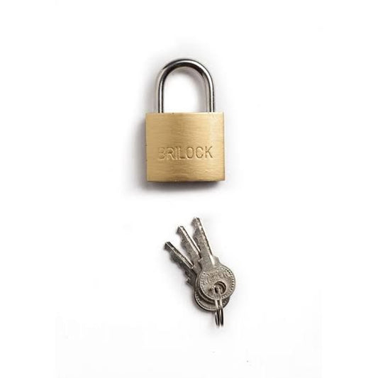 padlock heavy duty Yunhun Gold Finish Lock with Key (25mm) | B.99904739 (OH/OA/OR-TX)