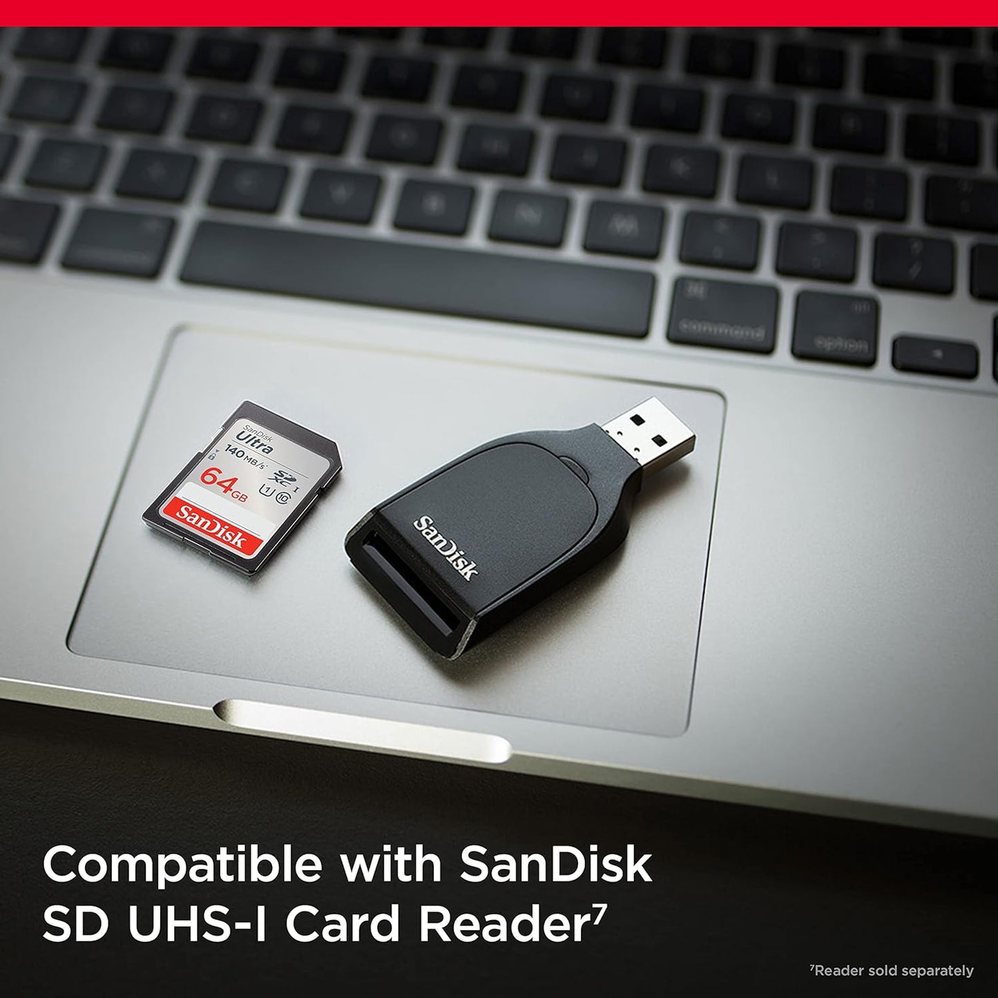 SanDisk Ultra UHS I 64GB SD Card 140MB/s