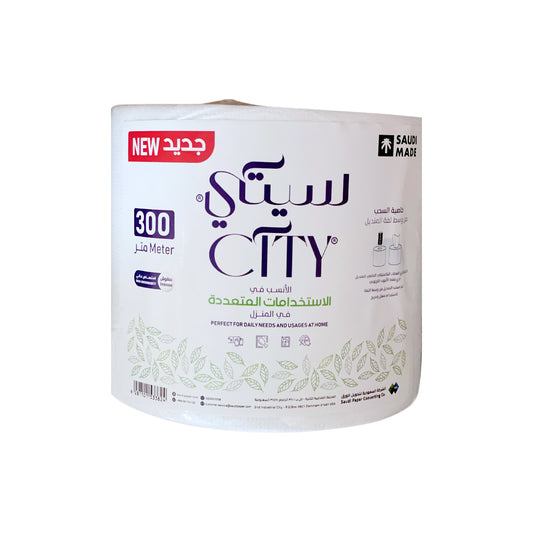 Tissue CITY MAXI ROLL 300 MTR | B.99882020 (HC/HA/HM-TX)