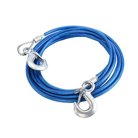 Car Steel Wire Towing Cable with Hook O.D.14mm X 4M | B.20029050 (ESS/EOS/ENS-TX)