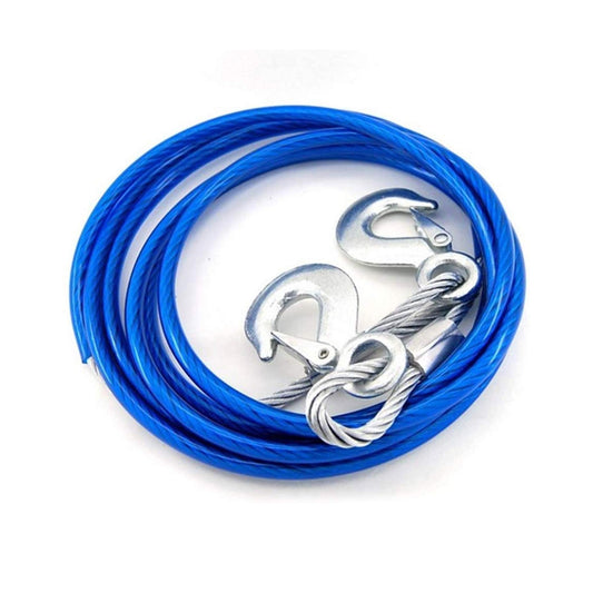 Car Steel Wire Towing Cable with Hook O.D.12mm X 4M | B.20029049 (NOH/NNH/NEH-TX)