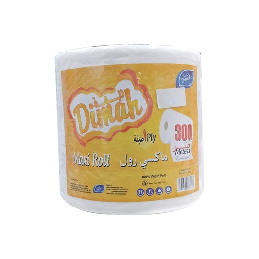 Dimah Tissue 300 Meters Maxi Roll | B.99925550 (HA/HM/AS-TX)