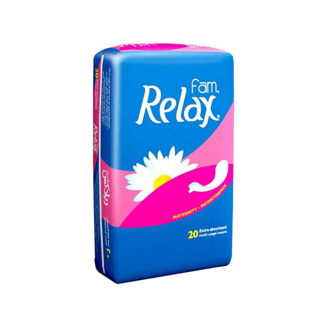 Fam, Relax, Maternity Pads - 20 Pcs | B.99826642 (OHH/OHR/OHI-TX)